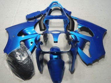 Billige Blau 2000-2002 Kawasaki ZX6R Motorrad Verkleidung