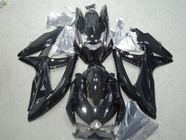 Billige Glänzendes Schwarz 2008-2010 Suzuki GSXR 600 Motorrad Verkleidung