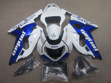 Billige Weiß Blau Motul Jordan 2001-2003 Suzuki GSXR 750 Motorrad Verkleidung