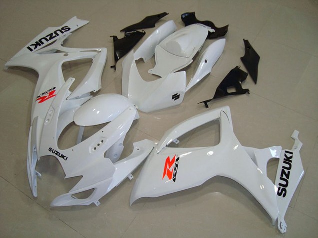 Billige Weiß 2006-2007 Suzuki GSXR 750 Motorrad Verkleidung