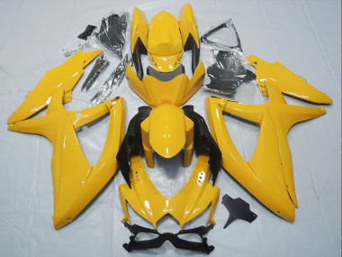 Billige Gelb 2008-2010 Suzuki GSXR 750 Motorrad Verkleidung