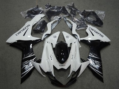 Billige Weiß Schwarz 2011-2024 Suzuki GSXR 750 Motorrad Verkleidung