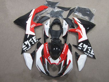Billige Schwarz Rot 2011-2024 Suzuki GSXR 750 Motorrad Verkleidung