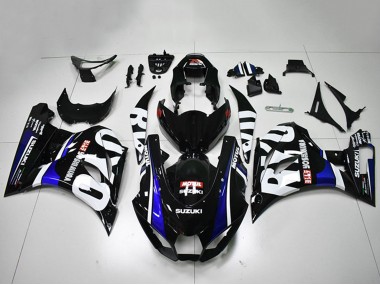 Billige Schwarz Weiß Blau Motul 2017-2024 Suzuki GSXR 1000 Motorrad Verkleidung