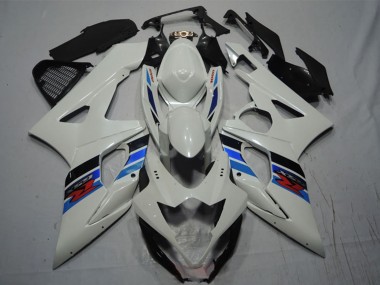 Billige Weiß Blau Schwarz Rot 2005-2006 Suzuki GSXR 1000 Motorrad Verkleidung