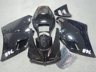 Billige Glänzendes Schwarz 1993-2005 Ducati 748 Motorrad Verkleidung
