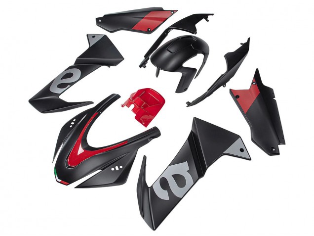Billige Schwarz Rot 2020-2024 Aprilia RS660 Motorrad Verkleidung