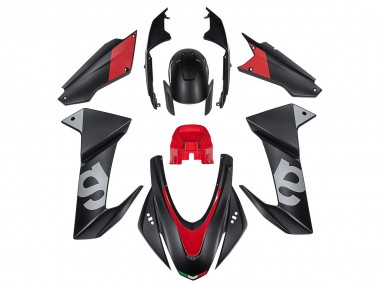 Billige Schwarz Rot 2020-2024 Aprilia RS660 Motorrad Verkleidung