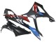 Billige Blau Rot Carbonfaser 2023-2024 BMW S1000RR Motorrad Verkleidung