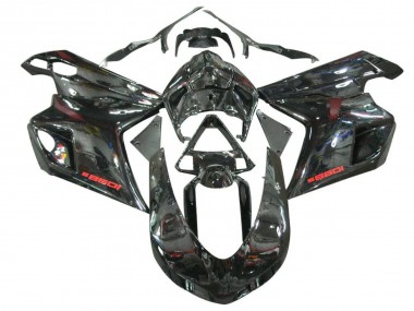 Billige Glänzendes Schwarz 2007-2014 Ducati 1098 Motorrad Verkleidung