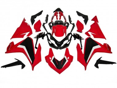 Billige Honda CBR500R Motorrad Verkleidungen Kit 2022-2023 - Rot Weiss Schwarz