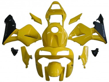 Billige Gelb Schwarz 2003-2004 Honda CBR600RR Motorrad Verkleidung