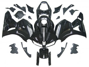 Billige Glänzendes Schwarz 2013-2023 Honda CBR600RR Motorrad Verkleidung Kit