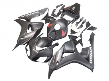Billige Matt Schwarz 2006-2007 Honda CBR1000RR Motorrad Verkleidung