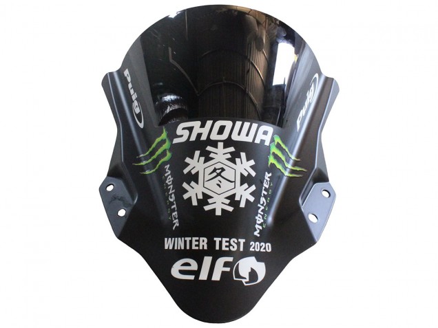 Billige Matt Schwarz Grün Monster Showr Schnee 2018-2024 Kawasaki EX400 Motorrad Verkleidung