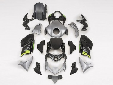 Billige Schwarz Silber 2020-2024 Kawasaki Z900 Motorrad Verkleidung