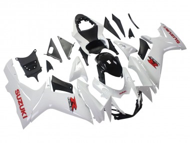 Billige Weiß Glänzendes Schwarz Rot Aufkleber 2011-2024 Suzuki GSXR 600/750 Motorrad Verkleidung