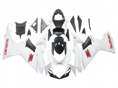 Billige Weiß Glänzendes Schwarz Rot Aufkleber 2011-2024 Suzuki GSXR 600/750 Motorrad Verkleidung