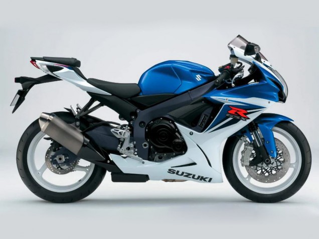 Billige Blau Weiß 2011-2024 Suzuki GSXR 600/750 Motorrad Verkleidung