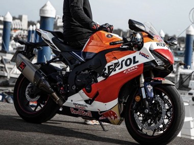 Billige Orange Weiß Rot Glänzendes Schwarz Repsol Red Bull 2017-2023 Honda CBR1000RR Motorrad Verkleidung