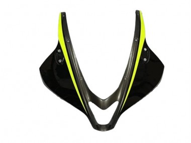 Billige Glänzendes Schwarz Hohe Sichtbarkeit Gelb 2007-2008 Honda CBR600RR Motorrad Verkleidung