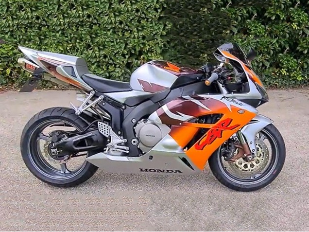 Billige Silber Orange 2006-2007 Honda CBR1000RR Motorrad Verkleidung