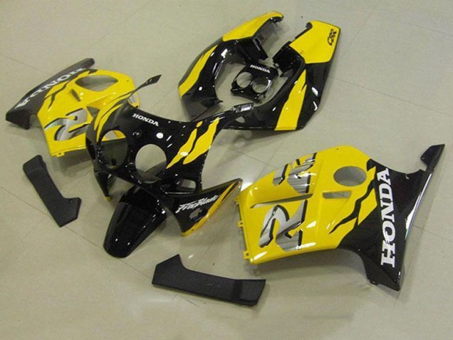 Billige Gelb Schwarz CBR 250 RR MC19 1988-1989 Motorrad Verkleidungen