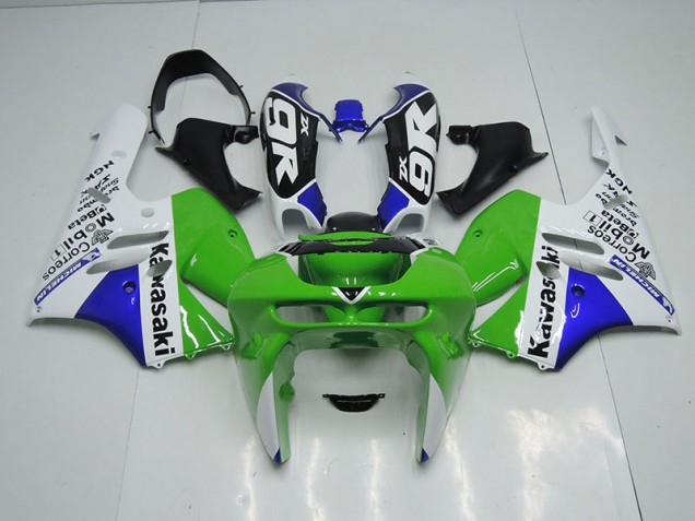 Billige Grün Weiß ZX9R 1994-1997 Motorrad Verkleidungen