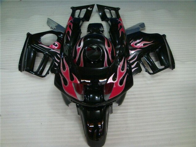 Billige Schwarz CBR 600 F3 1995-1998 Motorrad Vollverkleidung