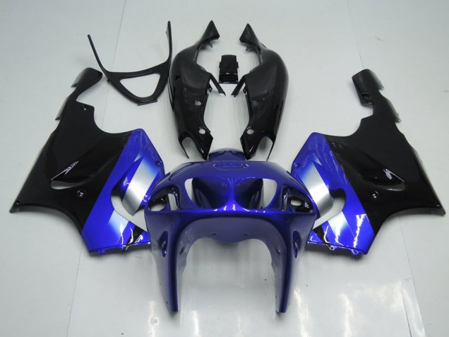 Billige Blau und Schwarz ZX7R 1996-2003 Motorrad Verkleidungen Billige Blau und Schwarz ZX7R 1996-2003 Motorrad Verkleidungen