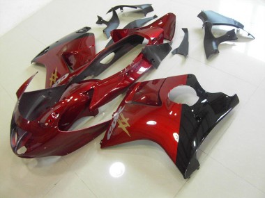 Billige Rot Schwarzbird CBR 1100 XX Blackbird 1996-2007 Motorrad Verkleidungen