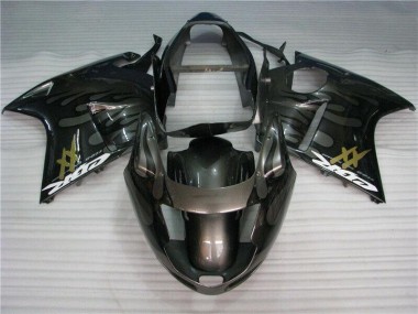 Billige Schwarz CBR 1100 XX 1996-2007 Motorrad Vollverkleidung