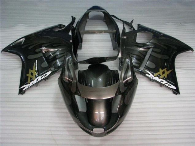 Billige Schwarz CBR 1100 XX 1996-2007 Motorrad Vollverkleidung
