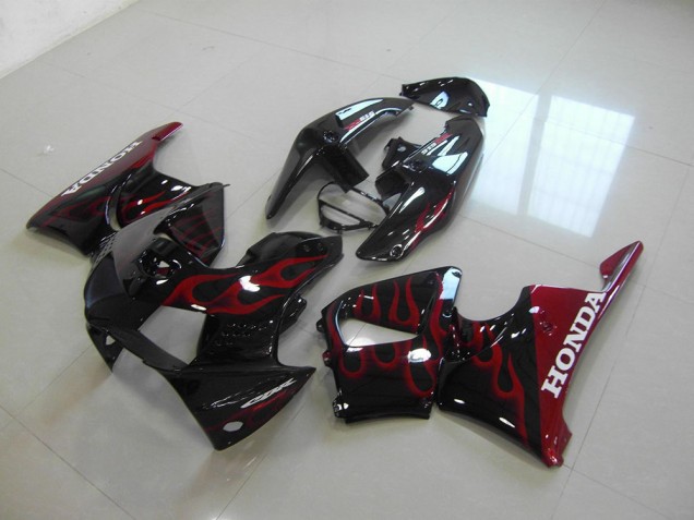 Billige Schwarz Rot CBR 900 RR 919 1998-1999 Motorrad Verkleidung