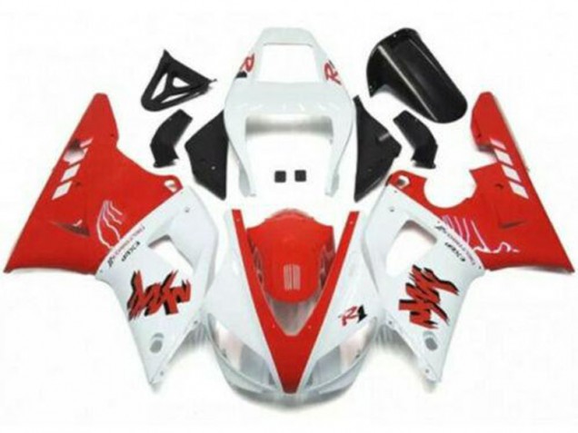 Billige Rot Weiß R1 1998-1999 Motorrad Verkleidungen Billige Rot Weiß R1 1998-1999 Motorrad Verkleidungen