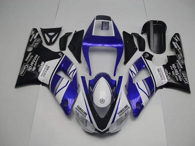 Billige Blau Weiß Schwarz R1 1998-1999 Motorrad Verkleidungen Billige Blau Weiß Schwarz R1 1998-1999 Motorrad Verkleidungen