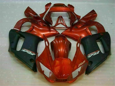 Billige Schwarzbraun R6 1998-2002 Motorrad Verkleidungen