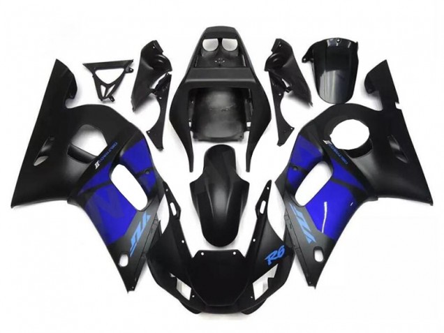 Billige Blau Schwarz R6 1998-2002 Motorrad Verkleidungen & Plastik
