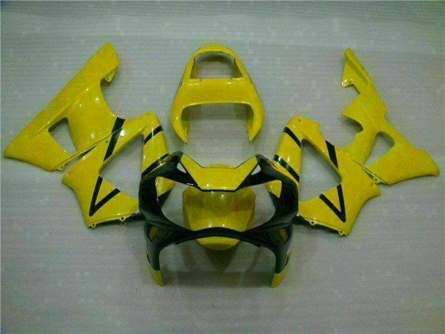 Billige Gelb CBR 900 RR 929RR 2000-2001 Motorrad Verkleidungen