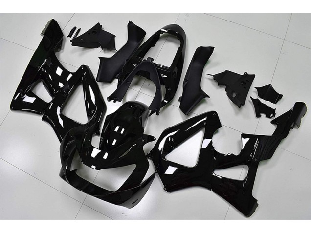 Billige Glänzend Schwarz CBR 900 RR 929RR 2000-2001 Motorrad Verkleidungen