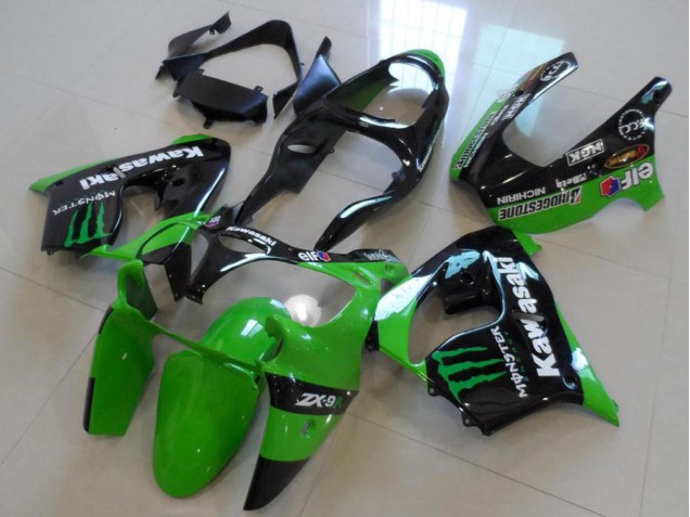 Billige Grünes Monster ZX9R 2000-2001 Motorrad Verkleidungen Billige Grünes Monster ZX9R 2000-2001 Motorrad Verkleidungen