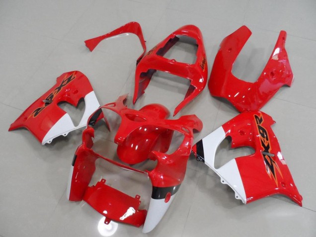 Billige Rot und Weiß ZX9R 2000-2001 Motorrad Verkleidungen