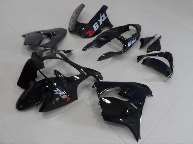 Billige Schwarz mit grauen Aufklebern ZX9R 2000-2001 Motorrad Verkleidungen Billige Schwarz mit grauen Aufklebern ZX9R 2000-2001 Motorrad Verkleidungen