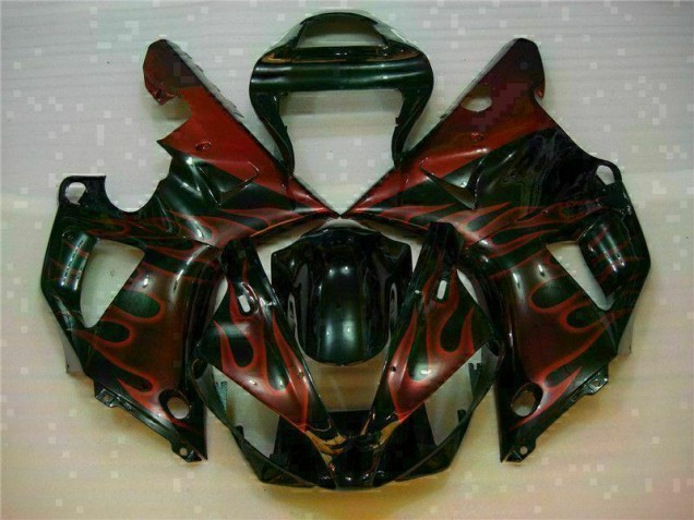 Billige Orange R1 2000-2001 Motorrad Verkleidungen Billige Orange R1 2000-2001 Motorrad Verkleidungen