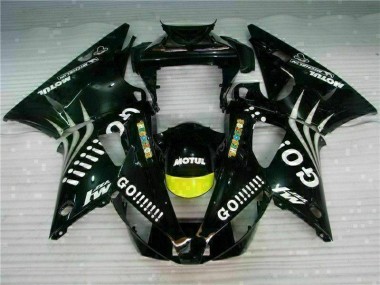 Billige Schwarz R1 2000-2001 Motorrad Verkleidung
