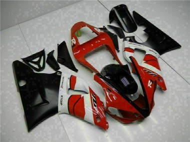Billige Rot Schwarz R1 2000-2001 Motorrad Verkleidungen