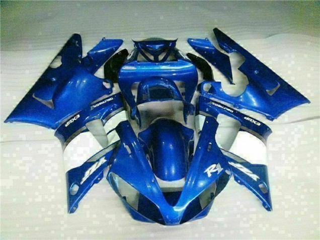Billige Blau R1 2000-2001 Motorrad Verkleidungen Komplett Sets