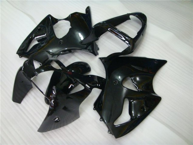 Billige Glänzend Schwarz ZX6R 2000-2002 Motorrad Verkleidungen Billige Glänzend Schwarz ZX6R 2000-2002 Motorrad Verkleidungen