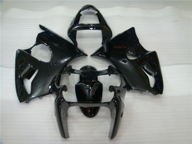 Billige Glänzend Schwarz ZX6R 2000-2002 Motorrad Verkleidungen Billige Glänzend Schwarz ZX6R 2000-2002 Motorrad Verkleidungen