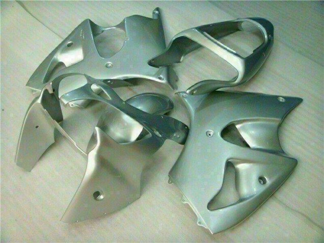 Billige Silber ZX6R 2000-2002 Motorrad Verkleidungen Billige Silber ZX6R 2000-2002 Motorrad Verkleidungen